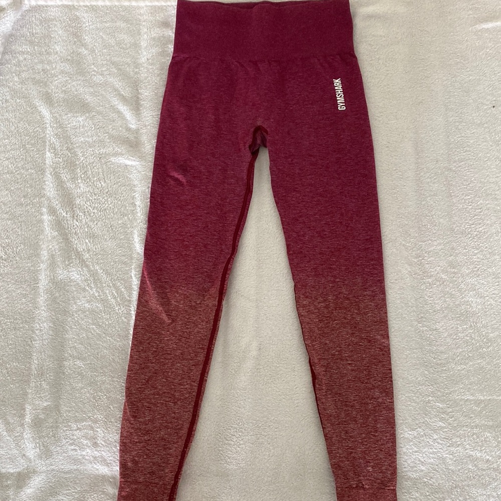 Gymshark pink ombré workout leggings